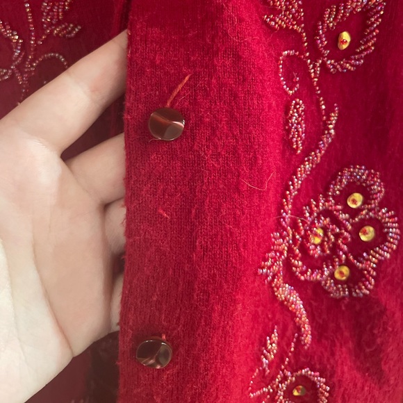 Vintage Beaded and Sequinned Cardigan - Picture 11 of 13
